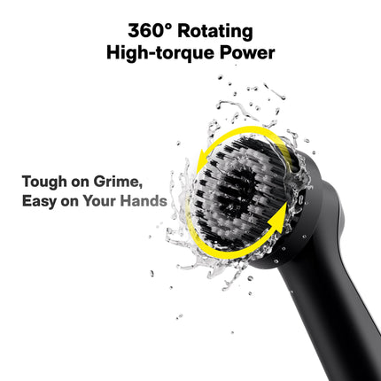 HOTO Wand Cordless Spin Scrubber