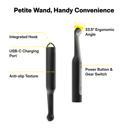 HOTO Wand Cordless Spin Scrubber