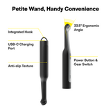 HOTO Wand Cordless Spin Scrubber