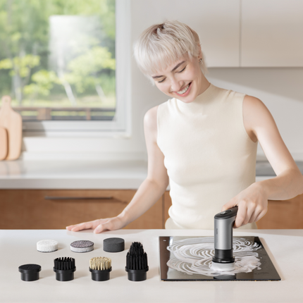 HOTO Grip Cordless Spin Scrubber