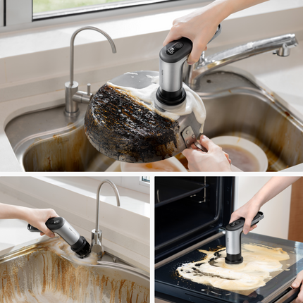 HOTO Grip Cordless Spin Scrubber