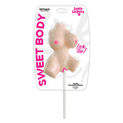 Lusty Lickers Female Torso Pop-Vanilla