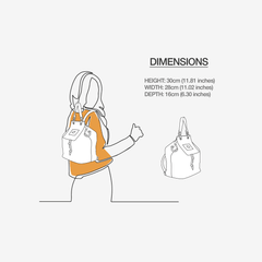 Handbag Vegan SOHO PINK – BYMANYC ® New York Made in Italy