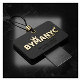 Black Mini Bodycon Dress with Button Tassel For Women, Meatpacking District, BYMANYC New York.