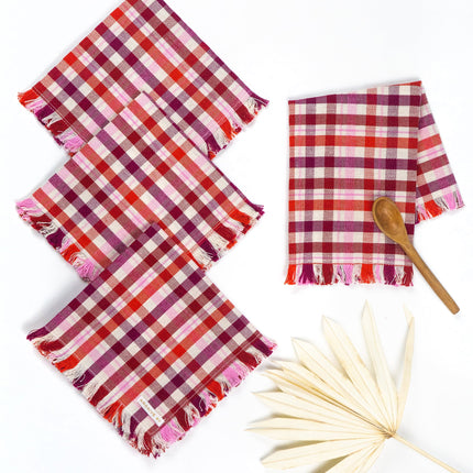 Noel Plaid Party Napkin