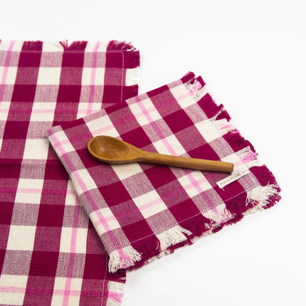 Abigail Plaid Party Napkin