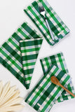 Josefina Plaid Handwoven Dinner Napkins – Set of 4