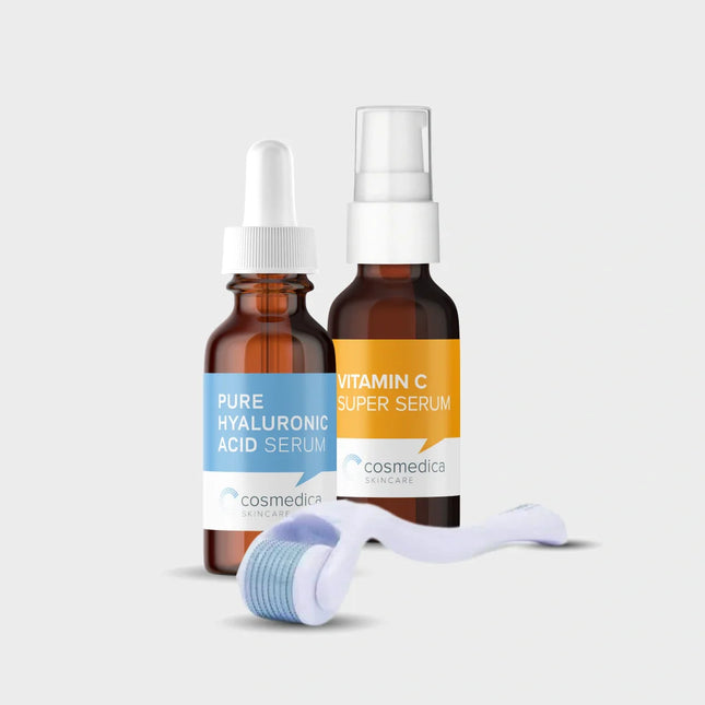 Cosmedica Hyaluronic + Vitamin C Microneedling Treatment Set