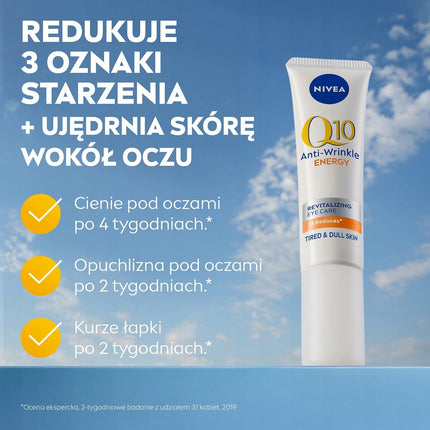 NIVEA Q10 Energy Eye Cream with Vitamin C 15ml