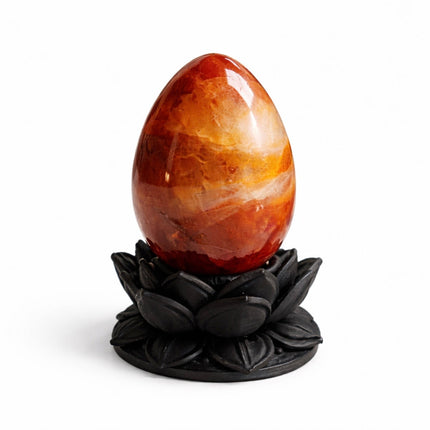 5 LB Carnelian Agate Crystal Egg Carving Mixed Lot – Polished Assortment (No Selection)
