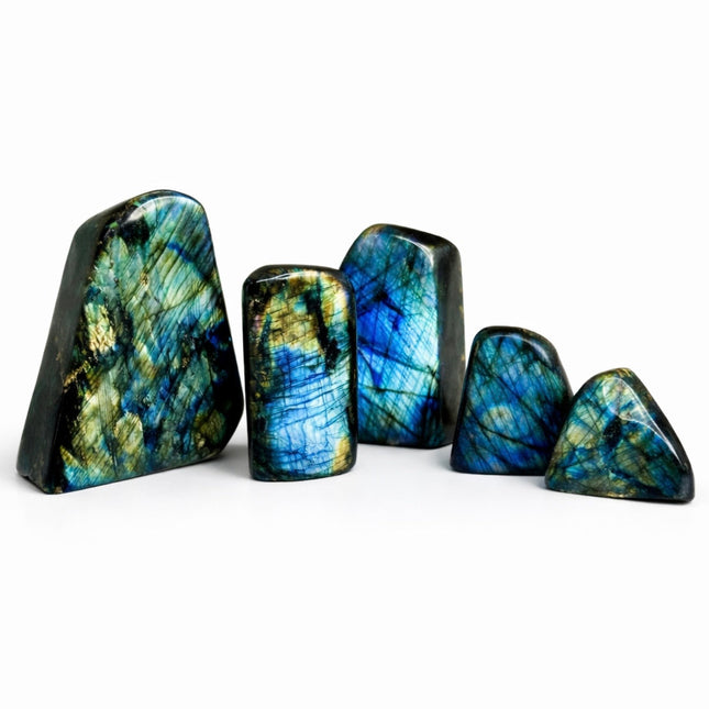 5 LB Labradorite Freeform Mixed Lot – Compact Specimen Assortment (No Selection)