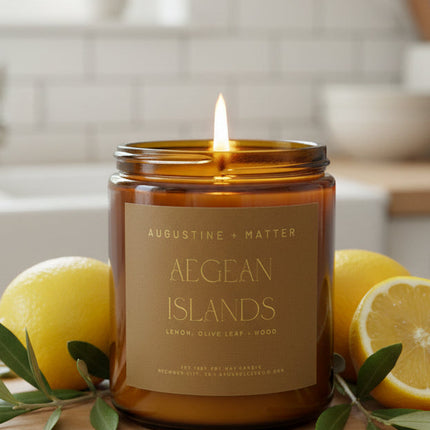 Aegean Islands - 7oz Soy Candle