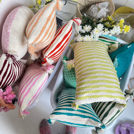 Antigua Pillow - Peach