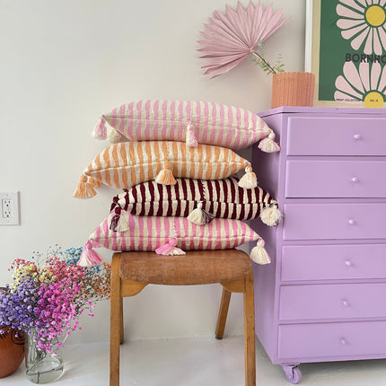 Antigua Pillow - Peach