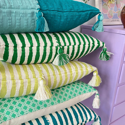 Antigua Pillow – Jade Green