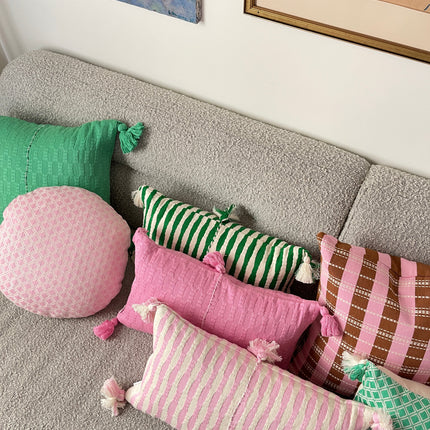 Antigua Pillow - Kelly Green