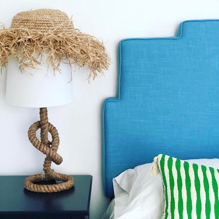 Antigua Pillow - Grass Green Stripe