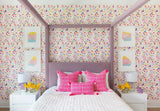 Antigua Pillow - Neon Pink and Yellow
