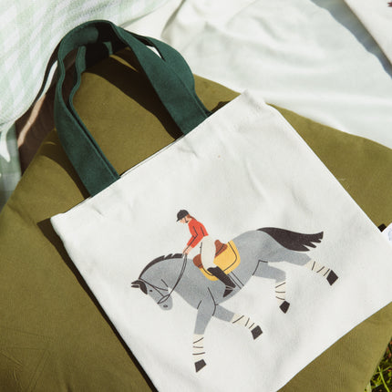 Horse Mini Tote Bags — 3-Pack
