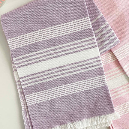 Light Lavender Chambray Kitchen Towel