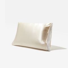 Golden Tan Satin Pillow Sleeve