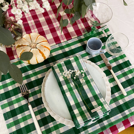 Abigail Plaid Runner