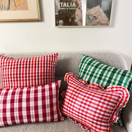 Noel Plaid Pillows