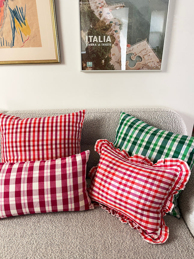 Noel Plaid Pillows