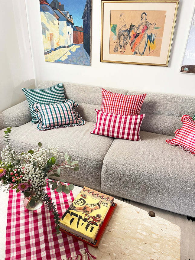 Sofia Gingham Pillow