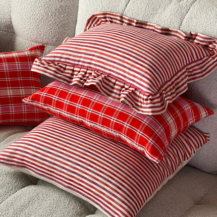Camila & Elina Red Pillows