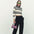 Jacquard Cropped Sweater, Tribeca | Women - BYMANYC ® New York