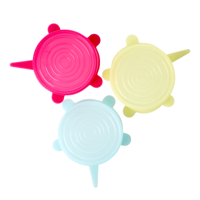 Silicone Lid for Small Melamine Bowl | Hot Pink
