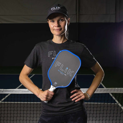 FLiK F1 Pickleball Paddle — Carbon Power
