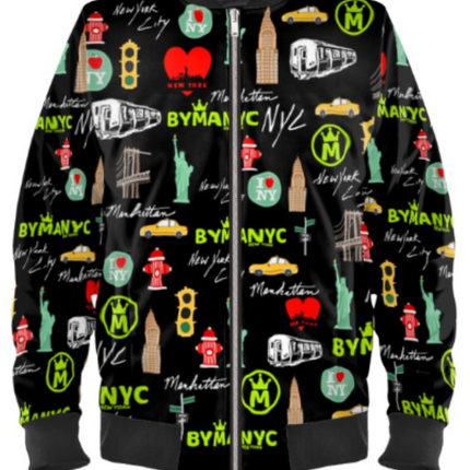 Limited Edition Jacket Manhattan Mosaic Nocturne – BYMANYC ® New York