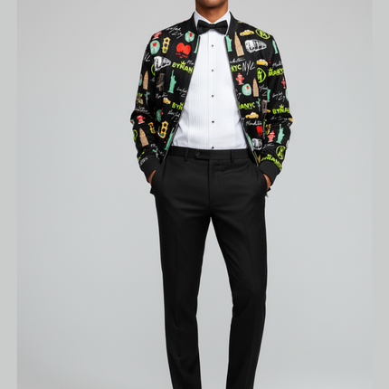 Limited Edition Jacket Manhattan Mosaic Nocturne – BYMANYC ® New York
