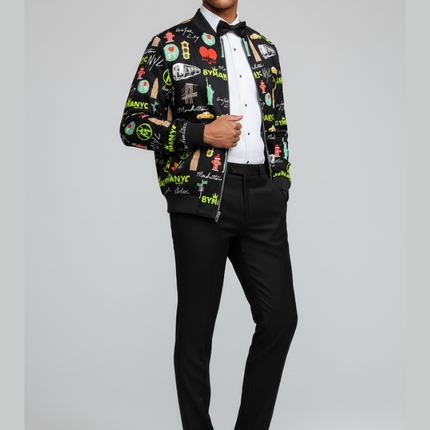 Limited Edition Jacket Manhattan Mosaic Nocturne – BYMANYC ® New York