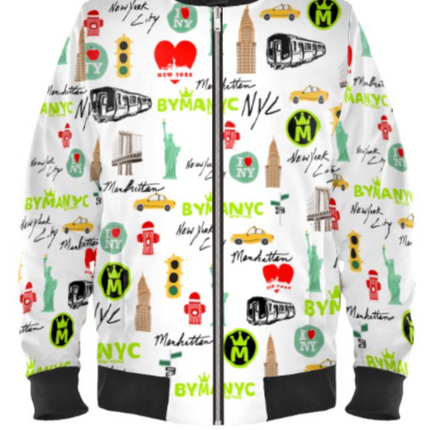 Limited Edition Jacket Manhattan Mosaic Sunset – BYMANYC ® New York