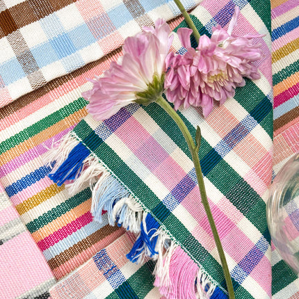 Lola Plaid Party Napkin