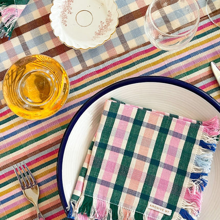 Lola Plaid Party Napkin
