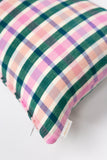 Lola Plaid Handwoven Pillow – Colorful Artisan Textile