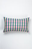 Lola Plaid Handwoven Pillow – Colorful Artisan Textile