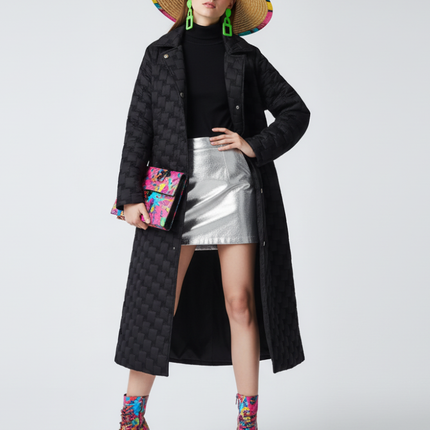Long Quilted Puffer Coat FIFTH AVENUE BYMANYC ® New York