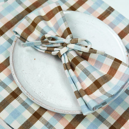 Louisa Plaid Dinner Napkin