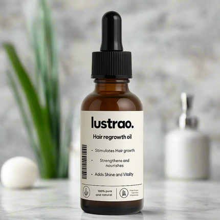 Lustrao Hair Regrowth Oil – Botanical Formula for Visible Growth