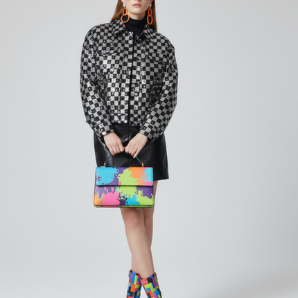 MEATPACKING Sequin Tuxedo Blazer Jacket BYMANYC ® New York