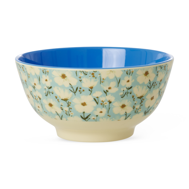 Medium Melamine Bowl - Summer Bloom Print - 23.7oz