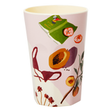 Melamine Cup - Tall | Australian Summer Print