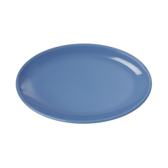 Medium Melamine Serving Dish - Dusty Blue