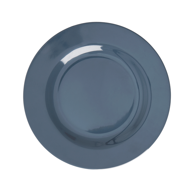 Melamine Lunch Plate | Dark Grey