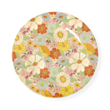 Melamine Kids Lunch Plate | Flower Power Print